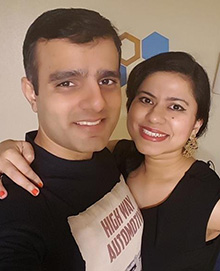 Purba Mazumdar and Siddhartha-Nagar