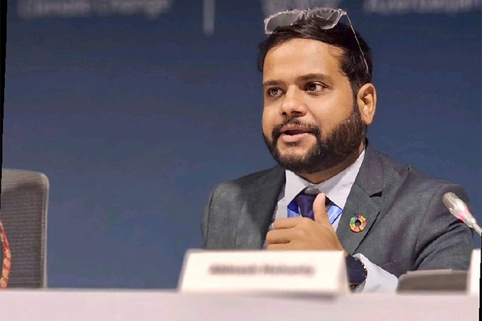 Portrait of Abinash Mohanty