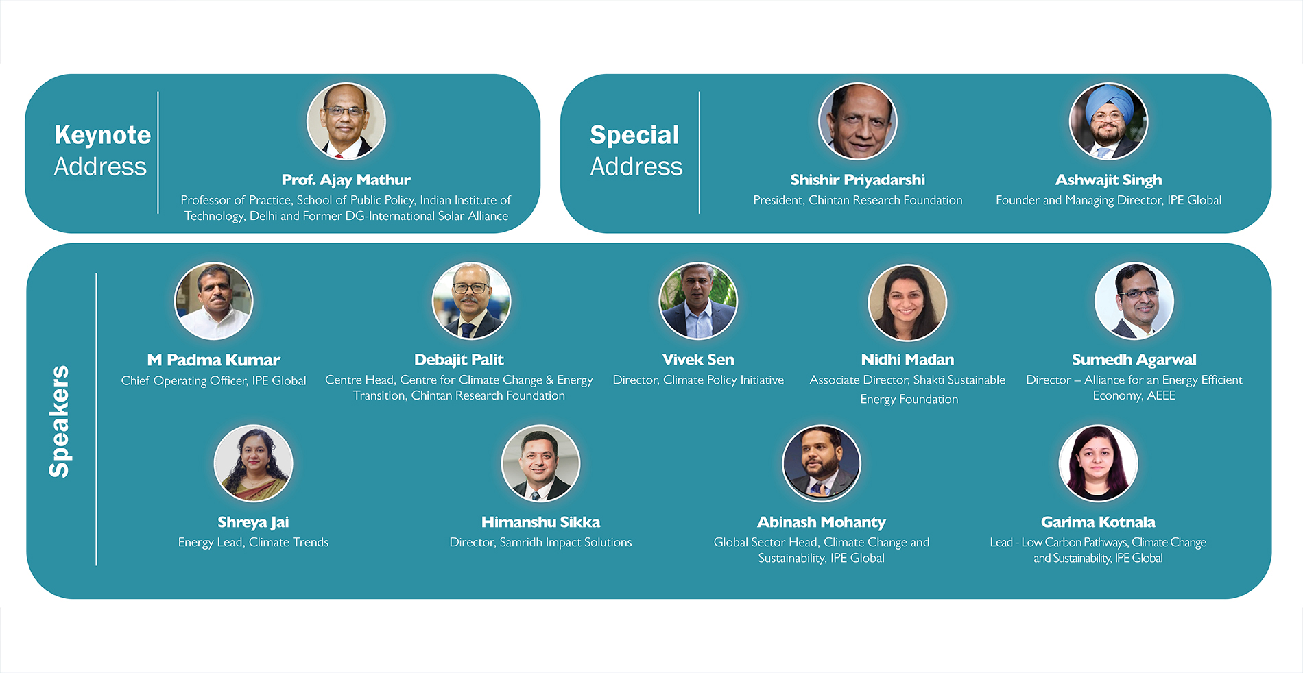 Speakers Panel