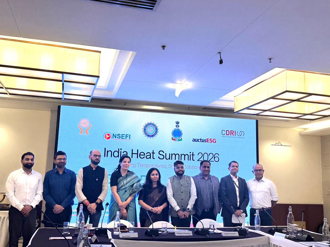 Abinash Mohanty, Global Sector Head - CCS, joined as a speaker at the India Heat Summit 2026 hosted by Climate Trends.